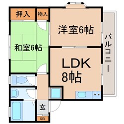 ルカイエームⅡの物件間取画像